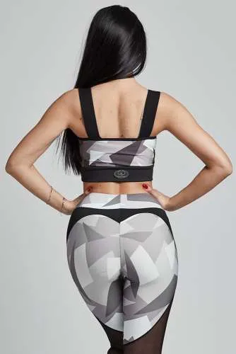 Top BRAVE Military Grey (Gym Provocateur)